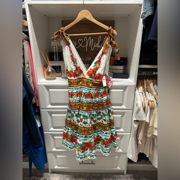 FARM Rio Vibrant Floral Midi Dress - Picture 6 of 7